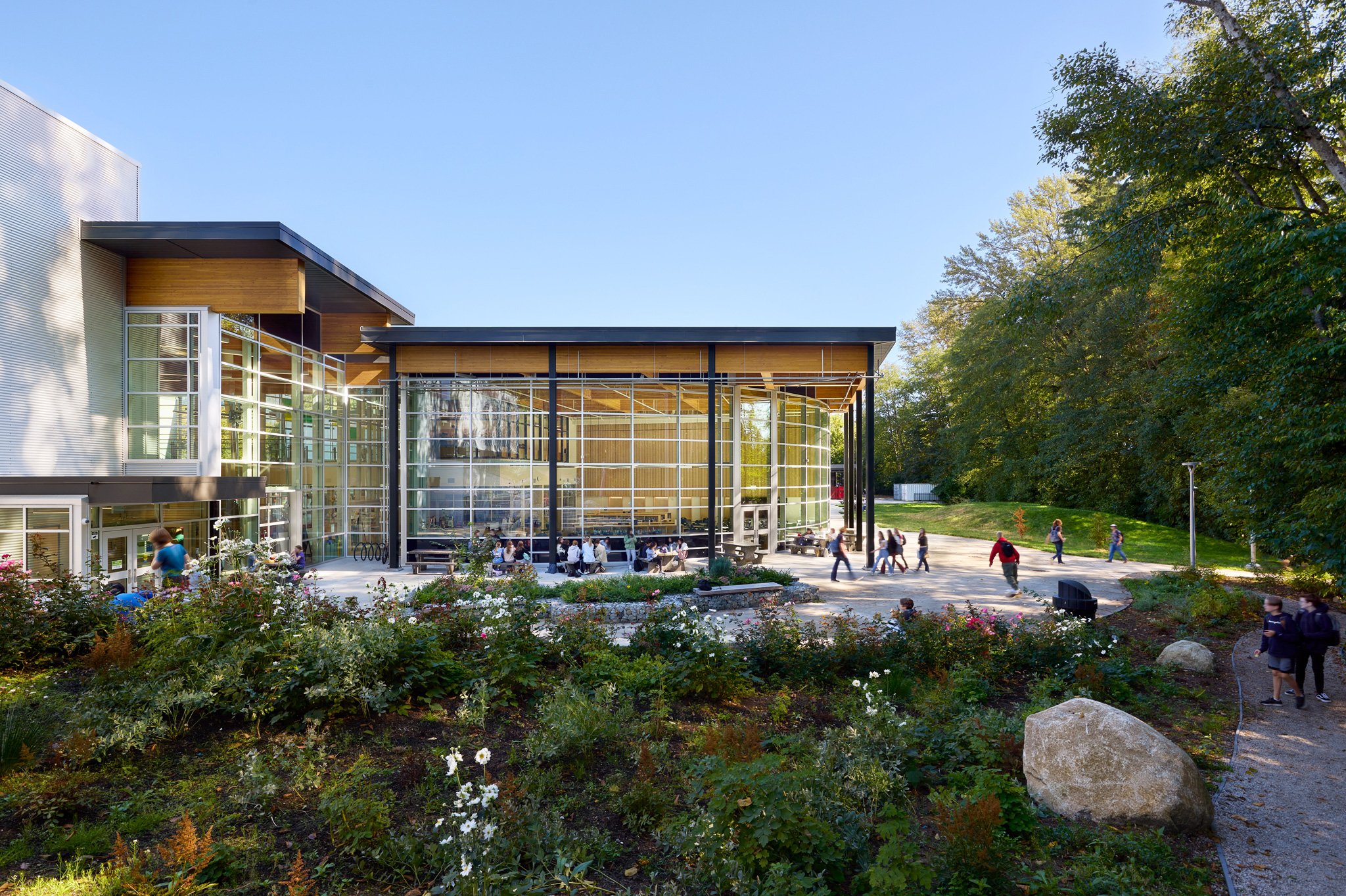 Exterior of Library