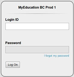 One line for login ID and one for password
